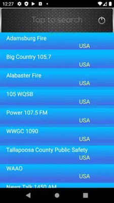 Radio FM USA android App screenshot 3